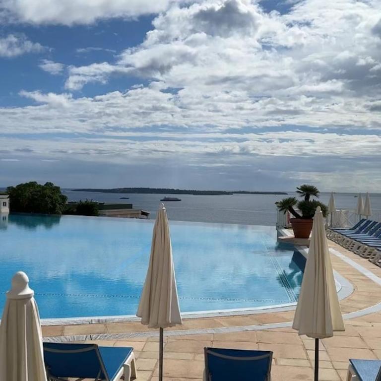 Vue mer imprenable, piscine à débordement - Cannes - Apartment mit 1 Schlafzimmer - 21