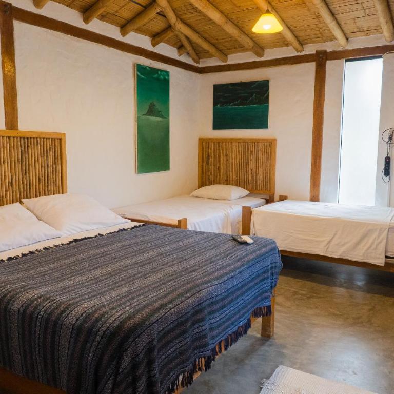 Casa Lodge (primera fila) - Habitación Cuádruple con terraza - 1