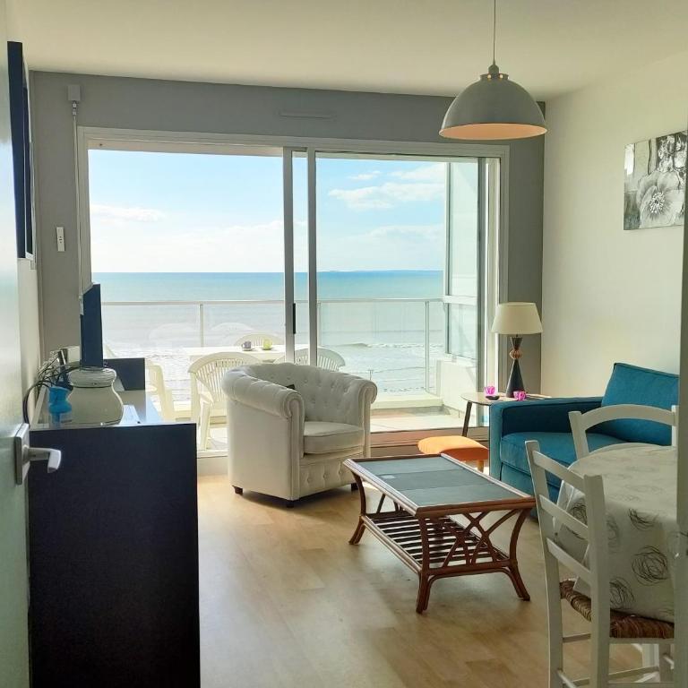 Charmant appartement 5 pers, WIFI, parking privatif en bord de mer - FR-1-323-559 - Apartment - 33