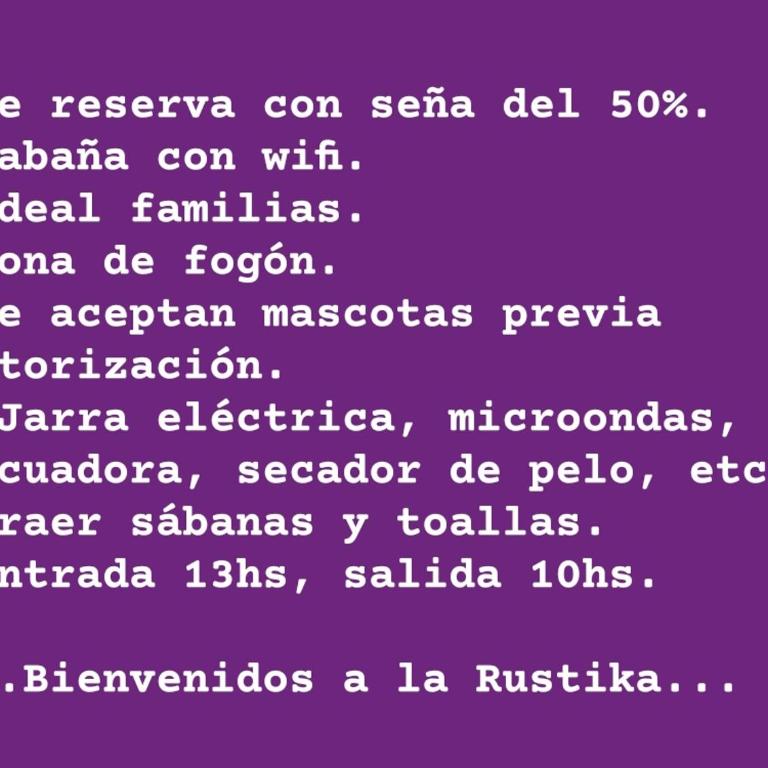 Cabaña La Rustika - Casa Unifamiliar de 2 dormitorios - 2