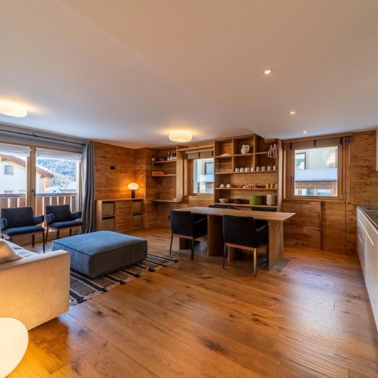 Chesa Flugi - Silvaplana - Apartment mit 2 Schlafzimmern - 5