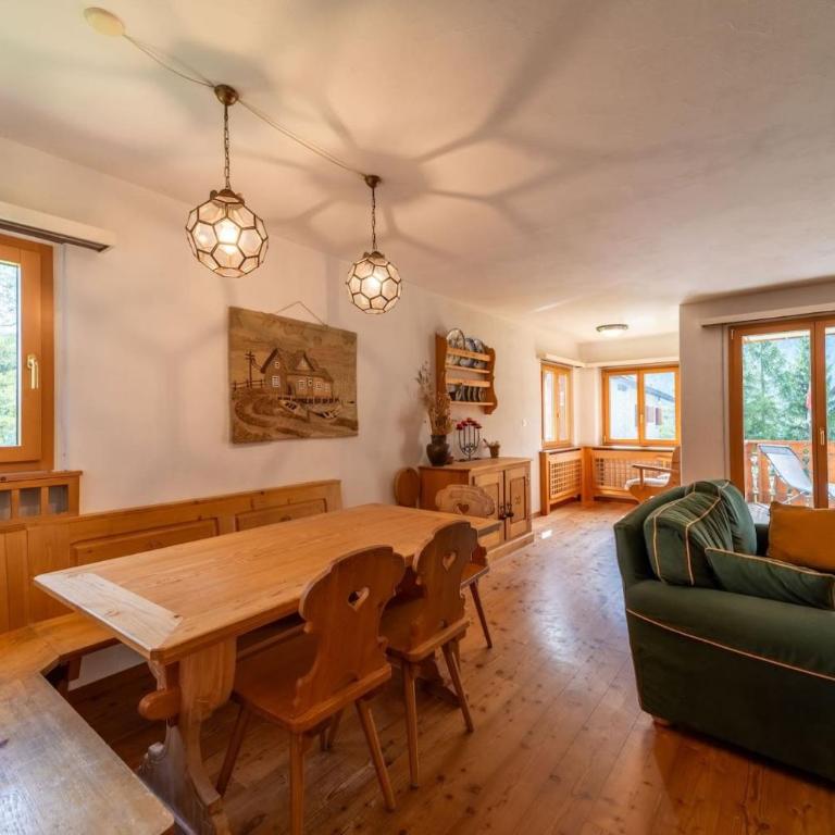 Chesa Gravulaina - Madulain - Apartment mit 2 Schlafzimmern - 2