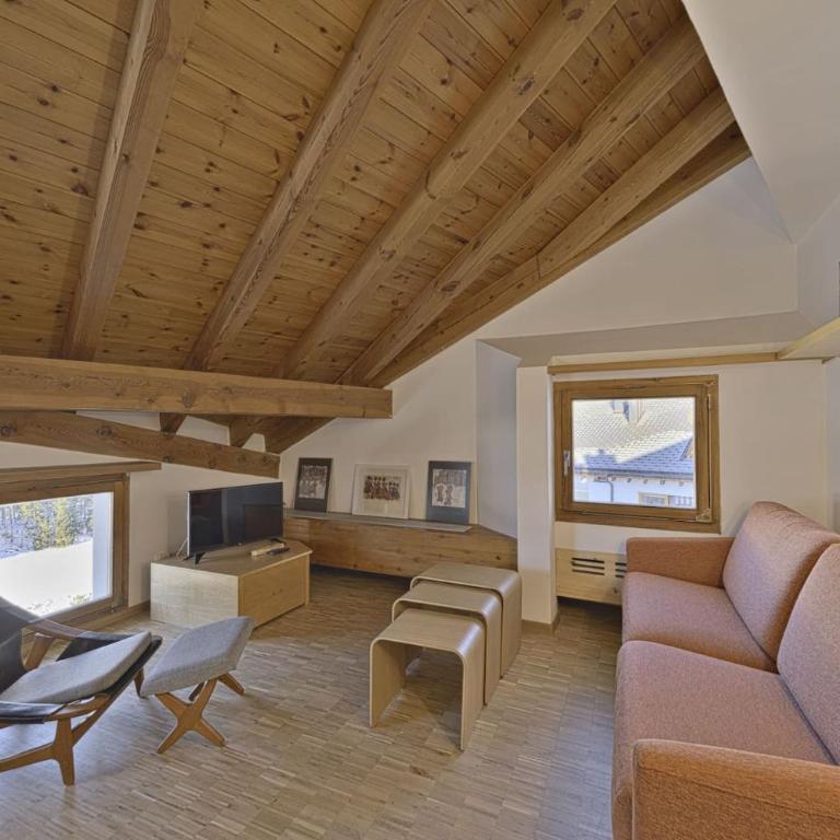 Chesa Pitz Alv - Pontresina - Apartment mit 2 Schlafzimmern - 2