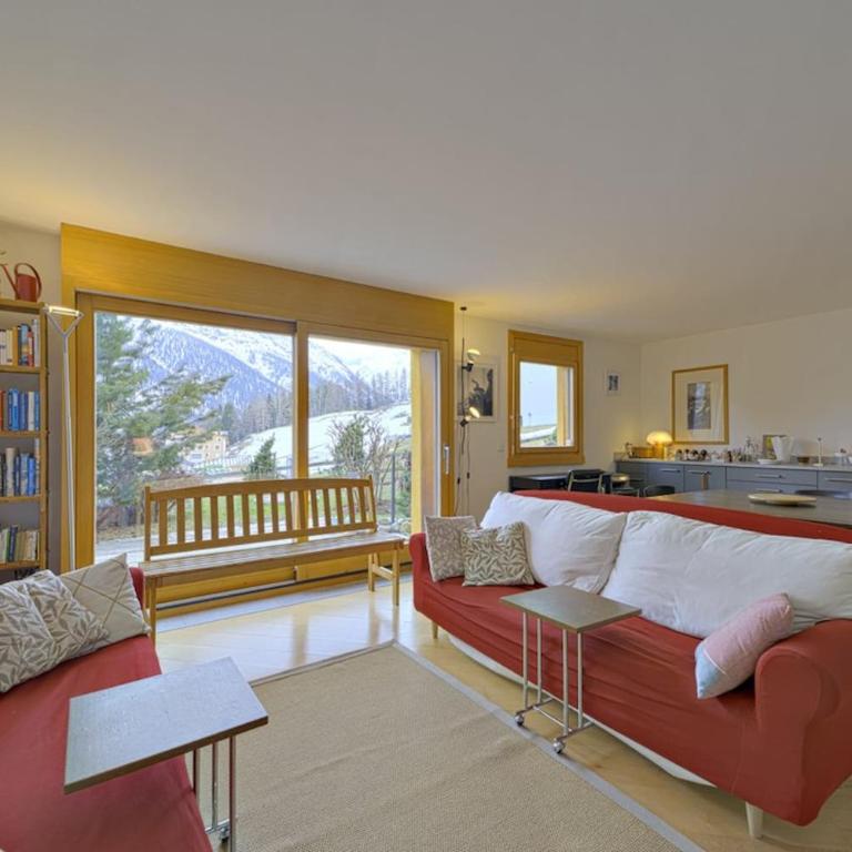 Chesa Ladina - Zuoz - Apartment mit 2 Schlafzimmern - 2