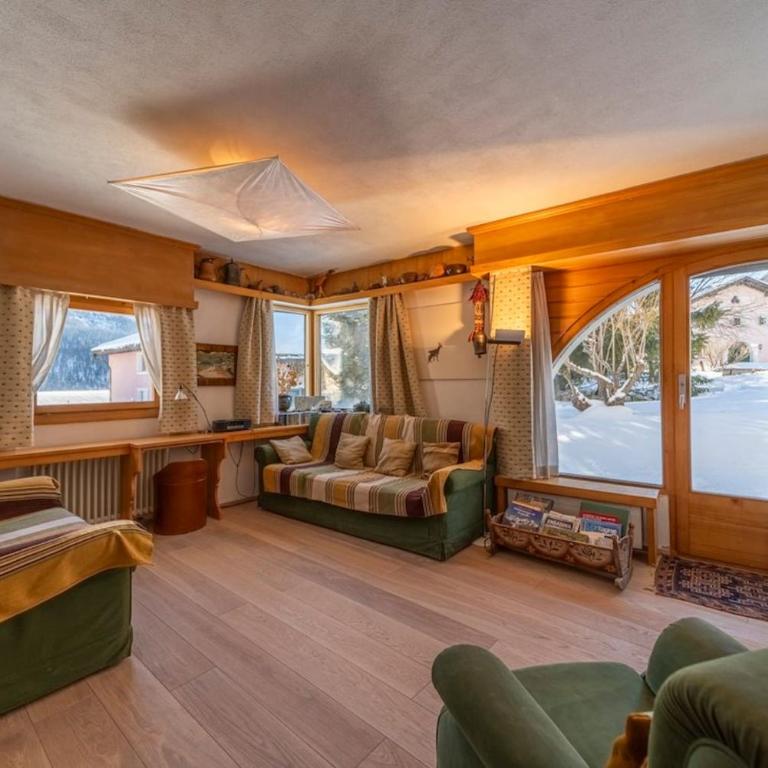 Chesa Muntagnarda - Silvaplana - Apartment mit 2 Schlafzimmern - 1