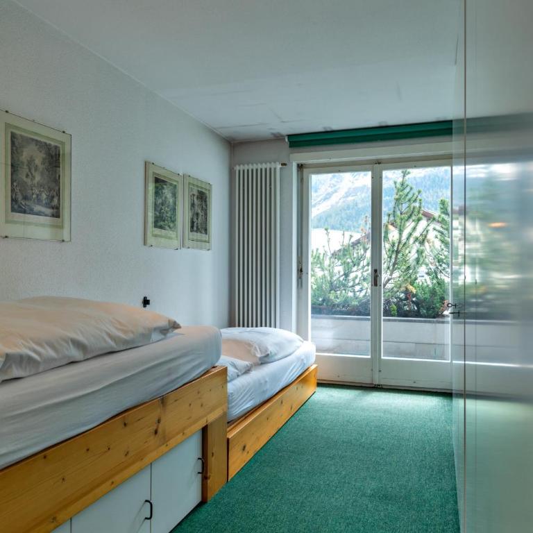 Apartment 132 with Pool, Gym and Sauna - Champfèr - Apartment mit Balkon - 10