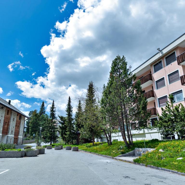Apartment 132 with Pool, Gym and Sauna - Champfèr - Apartment mit Balkon - 36