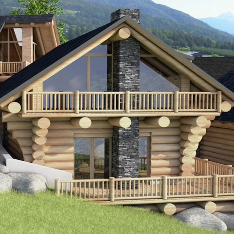 Cosy, modern Canadian wooden chalet - Chalet 2 Chambres - 34