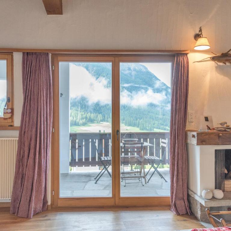 Chesa Seja - Zuoz - Apartment mit Blick auf die Berge - 32