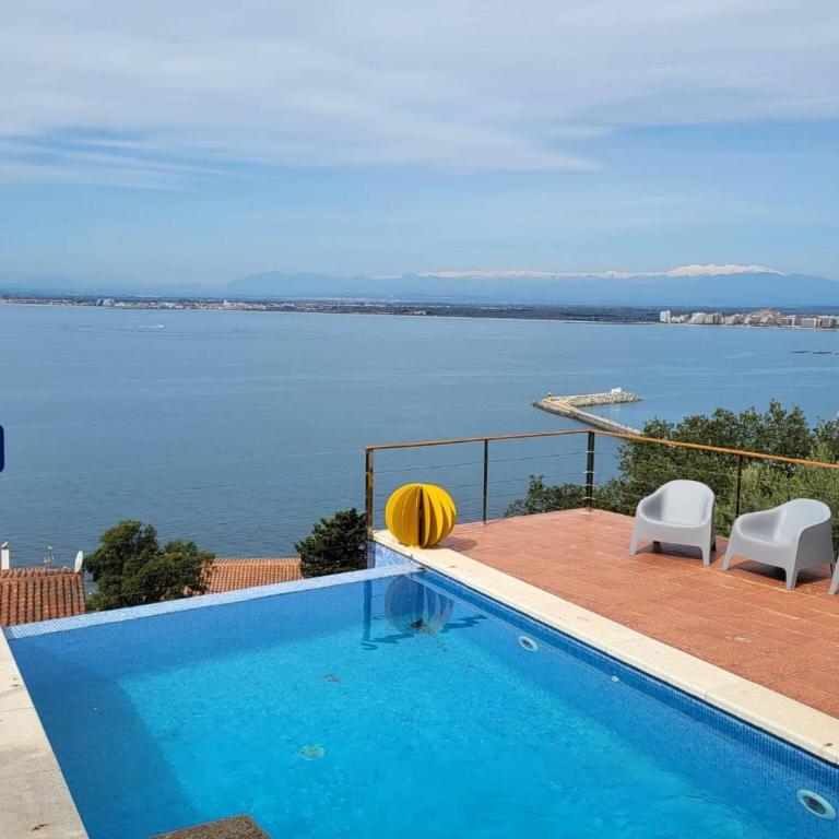 Villa Alco en Roses vistas preciosas del mar AV-68 - Villa - 6