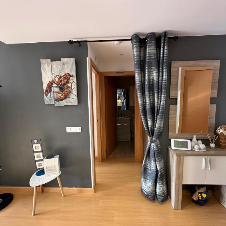 Bonito apartamento con gran terraza y piscina comunitaria AV-08 - Two-Room Apartment - 12