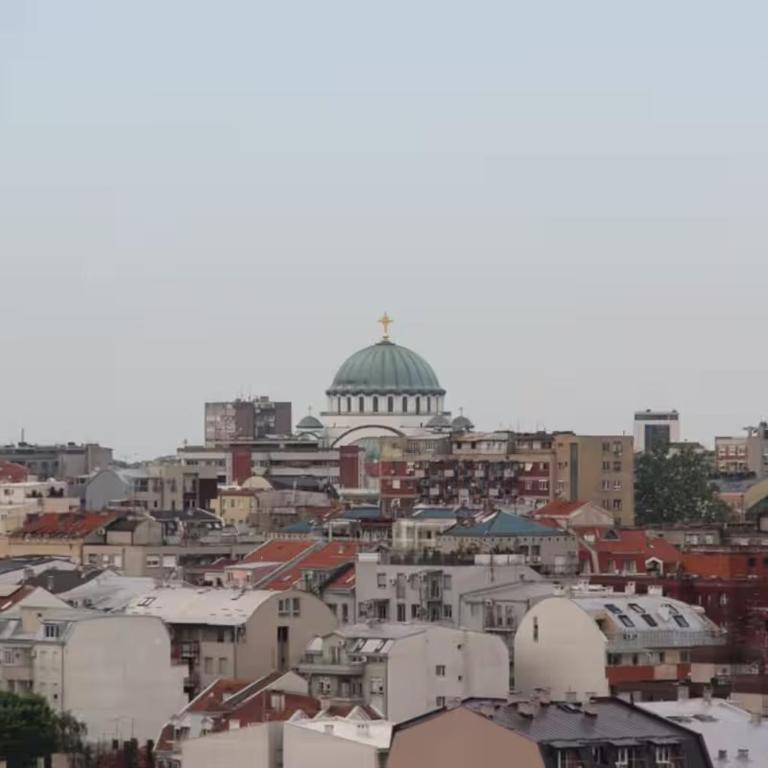 Belgrade Panoramic View Large Terrace Free Parking - One-Bedroom Apartment - 27
