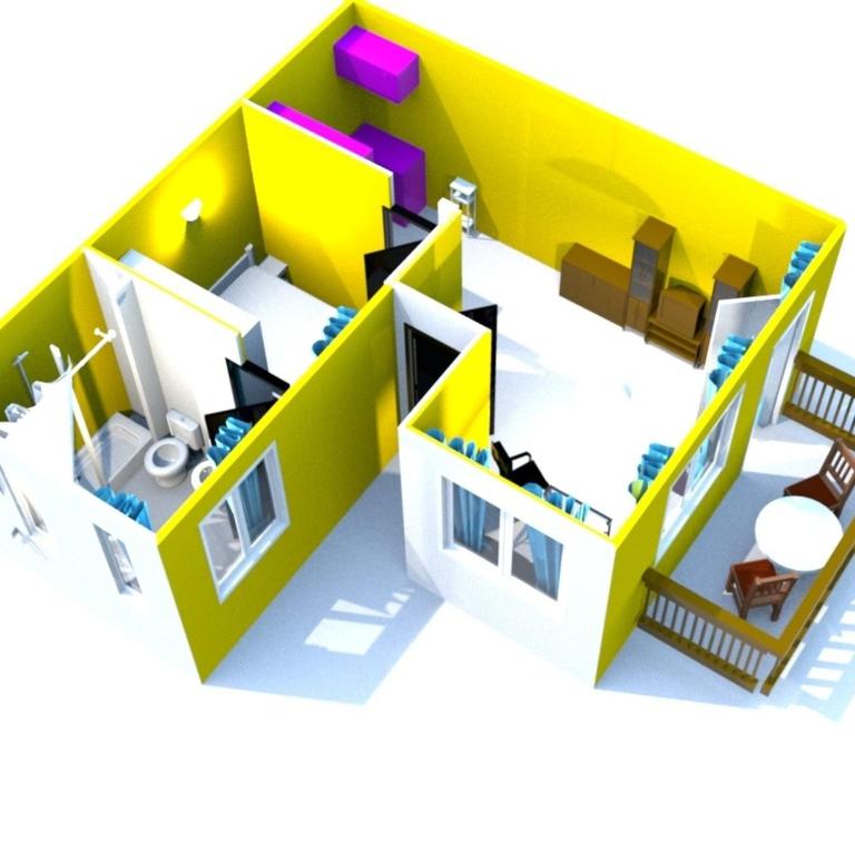 Moderne Ferienwohnung mit privatem Balkon sowie Meer- und Gebirgsblick - Apartamento - 12
