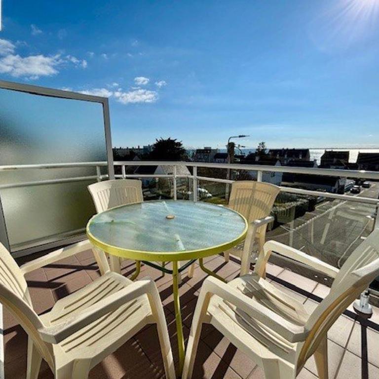 Quiberon - Appartement 2P - 4 pers - Terrasse - Garage - Animaux admis - FR-1-478-79 - Appartamento - 10
