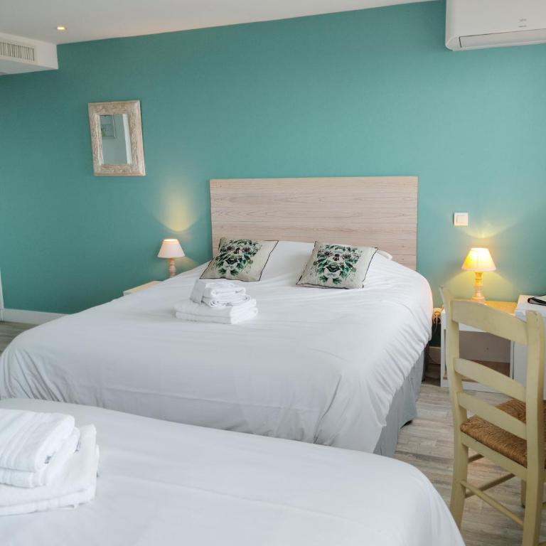 Hôtel Les Calanques - Chambre Familiale - Vue sur Mer - 3