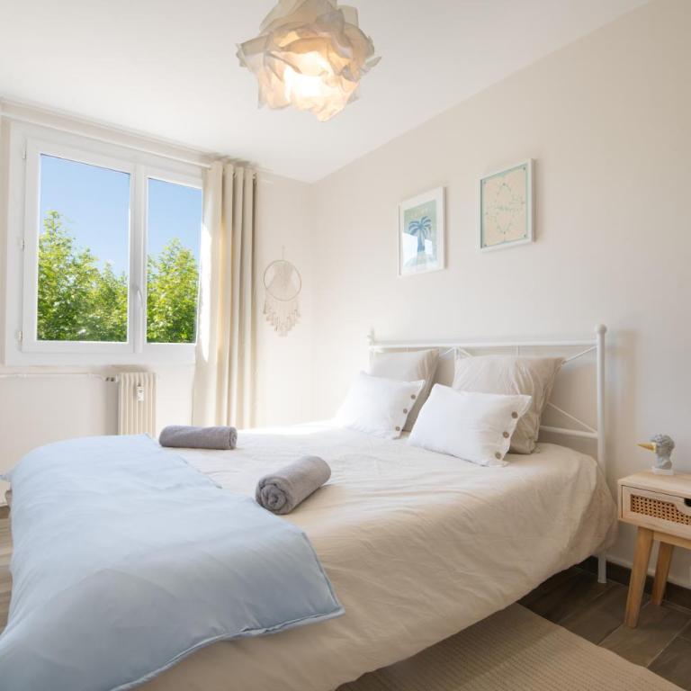 Chez Ambre et Flo - Queen Size Clim Centre Parking - Appartamento con 3 Camere da Letto - 7