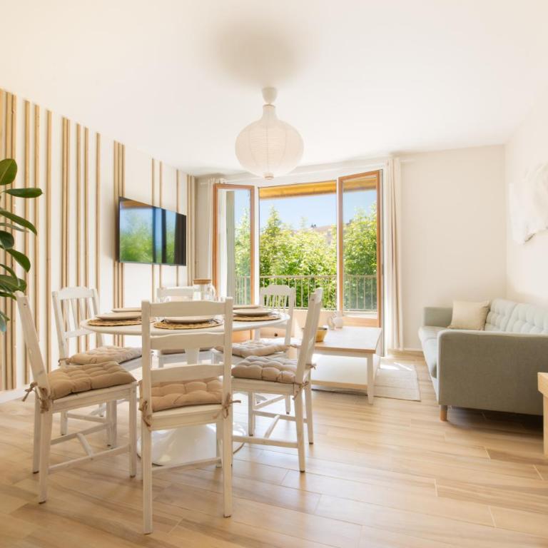 Chez Ambre et Flo - Queen Size Clim Centre Parking - Appartamento con 3 Camere da Letto - 18