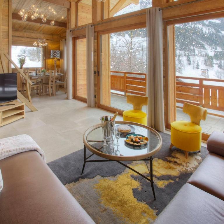 Chalet luxe 5★, 6 pers, hammam, près des pistes, 3 chambres - FR-1-304-305 - Chalet - 4