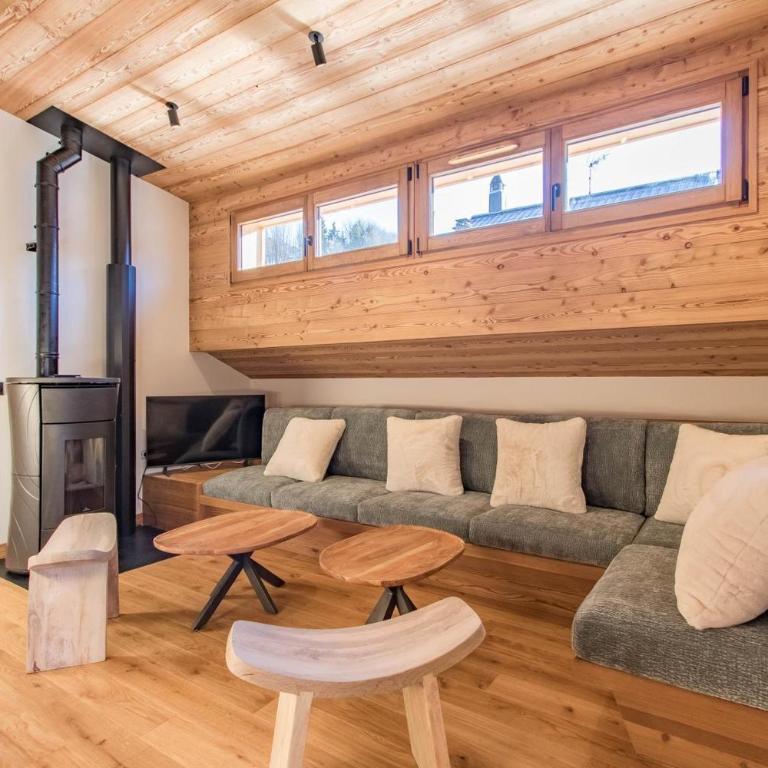 Chalet ARAVIS COSY - Spa & piscine - Appartement de Grand Standing 4 Chambres - 13