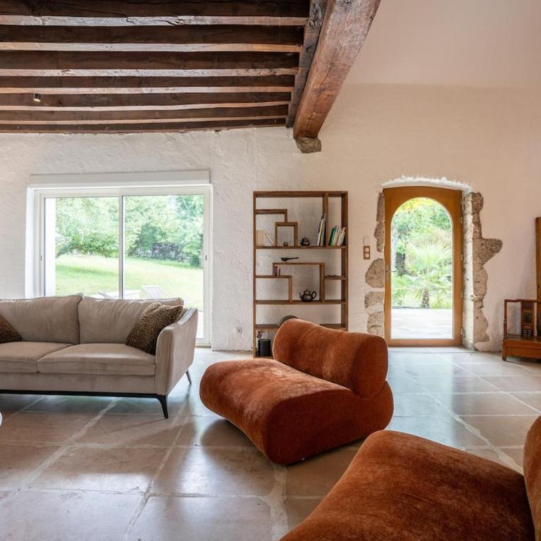 Le Clos des Moriers 2 hours from Paris-Piscine-12 pers - Villa - 33