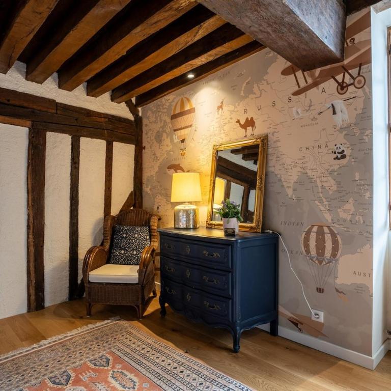 Le Clos des Moriers 2 hours from Paris-Piscine-12 pers - Villa - 34