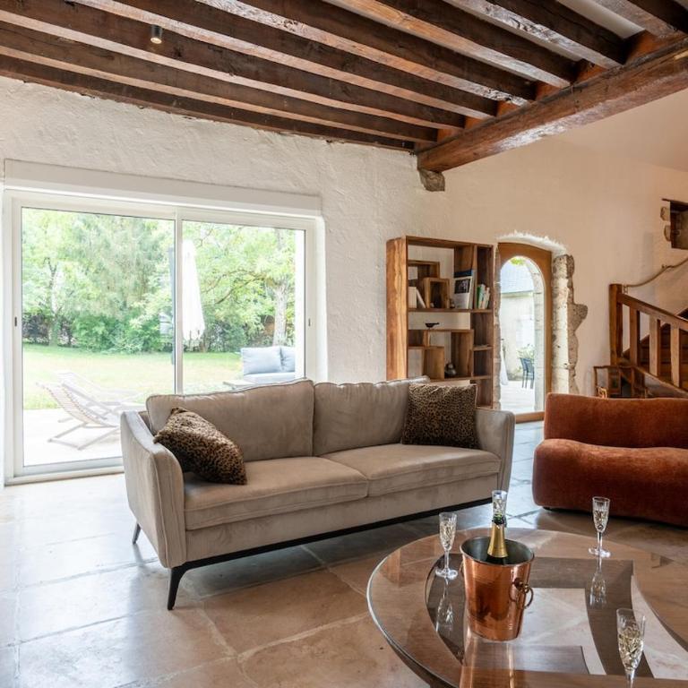 Le Clos des Moriers 2 hours from Paris-Piscine-12 pers - Villa - 39