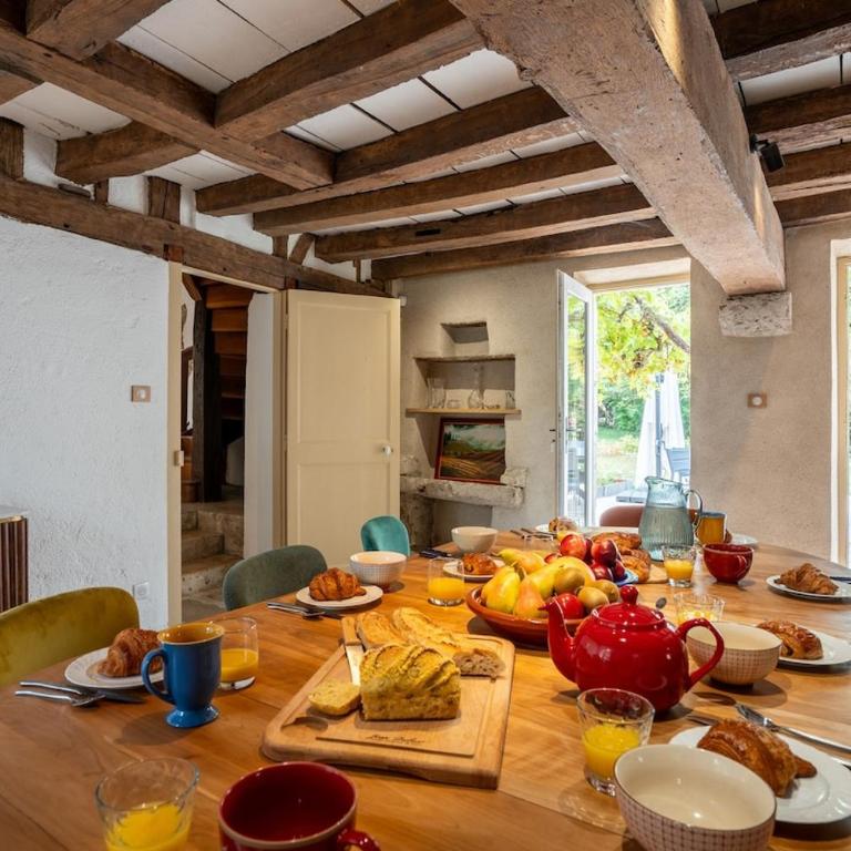 Le Clos des Moriers 2 hours from Paris-Piscine-12 pers - Villa - 58
