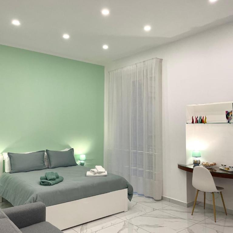 B&B Dimora Cortese - Camera Matrimoniale con Letto Supplementare - 3