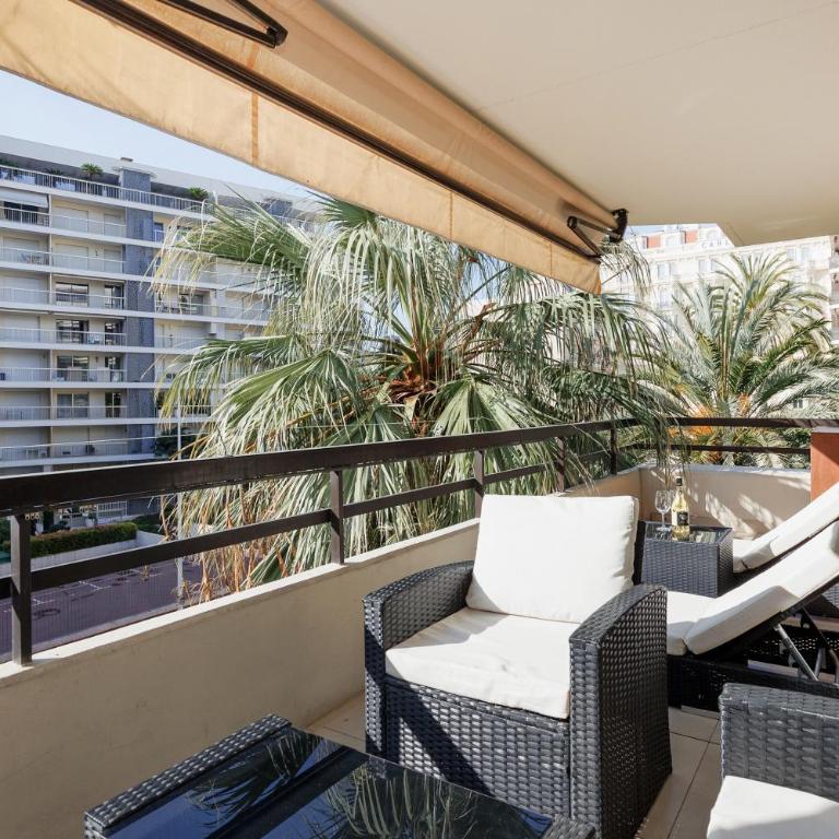 Upstays Croisette Terrace 57m Apartment - Apartment mit 1 Schlafzimmer - 34