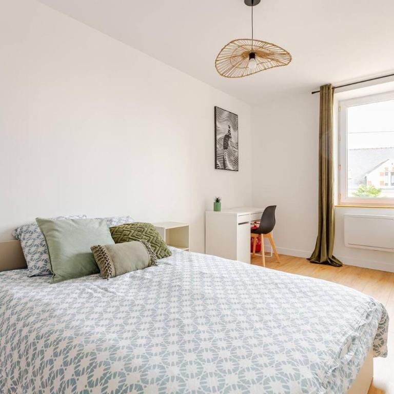 Le Briand - Centre Ville - Calme - Terrasse - Appartement 1 Chambre - 4