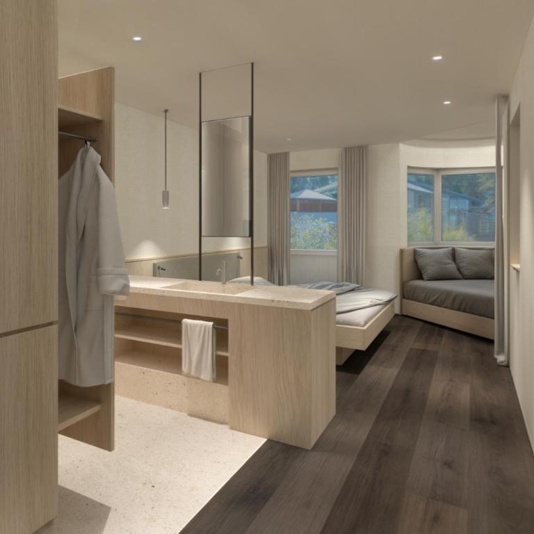 Boutique Hundehotel Bergzeit - Doppelzimmer mit Panoramablick - 3