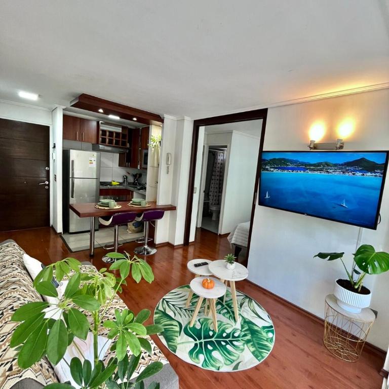Encantador departamento a pasos de la Alameda - Apartamento de 1 dormitorio - 6