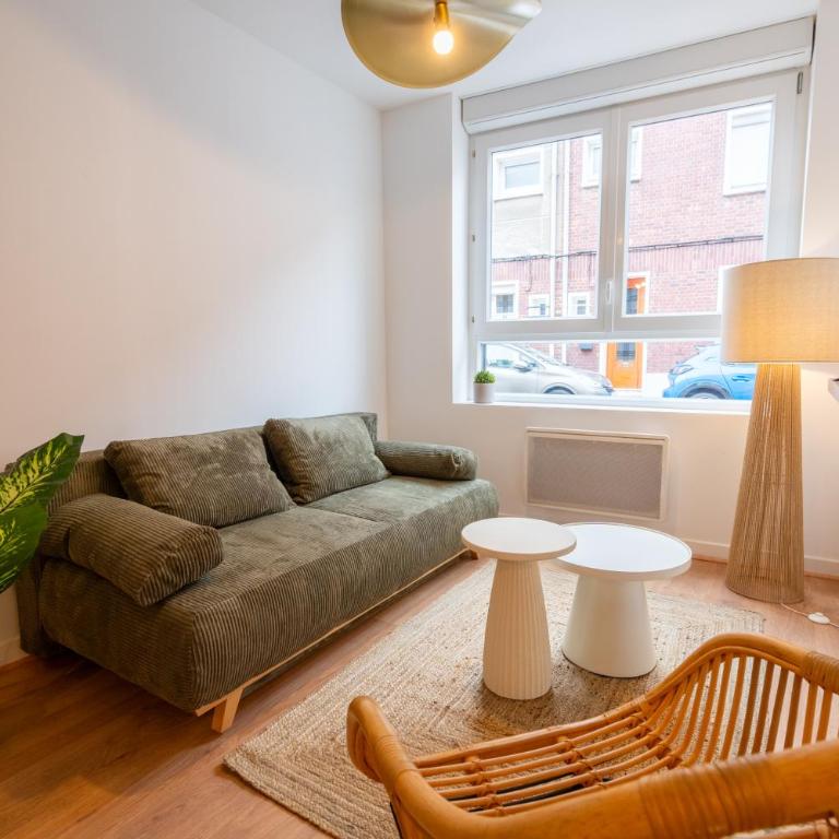 Belle Dune -Appartement 2à4 pers Calais St-Pierre - Appartement 1 Chambre - 4