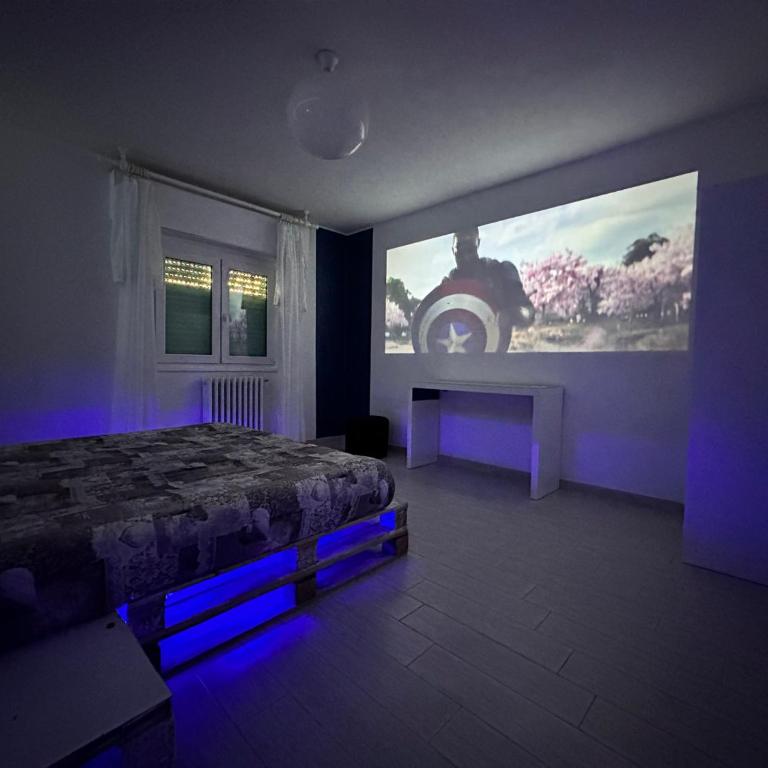 INFONDOALMAR RIMINI --Intero Apt Indipendente-Netflix-MetroMare a 40m-Proiettore 4k Cinema-WiFi Fibra-Led-Parcheggio-Riscaldamento-- - Appartamento con 1 Camera da Letto - 4