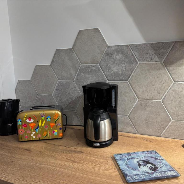 BedinReims elegant green bottle quiet and close to center free parking and wifi free ideal 5 à 9 Adultes - Appartamento Deluxe - 3