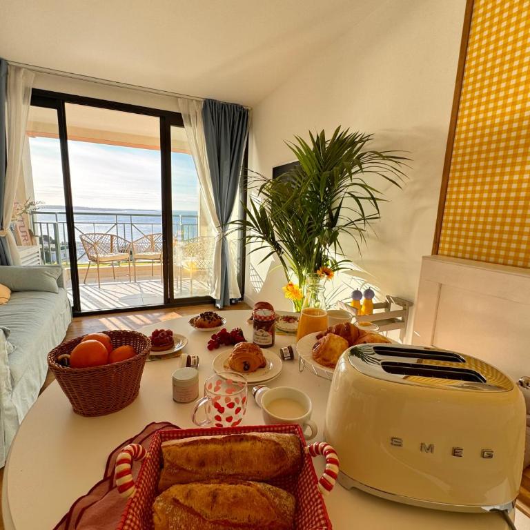 Vue mer imprenable, piscine à débordement - Cannes - Apartment mit 1 Schlafzimmer - 4