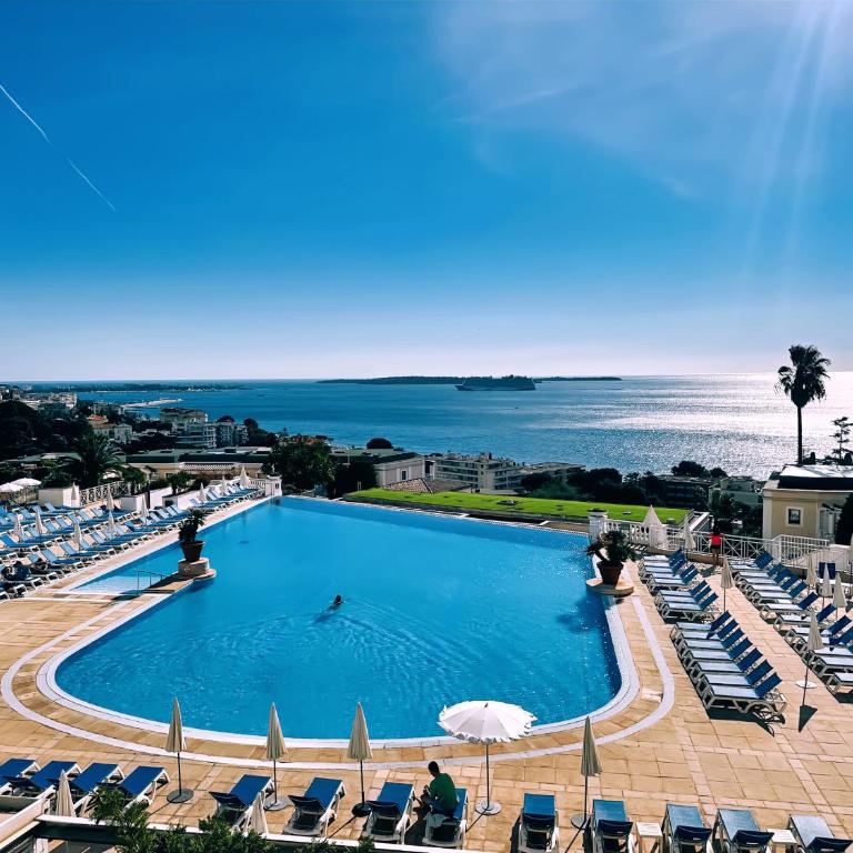 Vue mer imprenable, piscine à débordement - Cannes - Apartment mit 1 Schlafzimmer - 6
