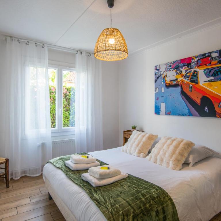 Villa Margot fibre balcon jardin - Maison 3 Chambres - 17
