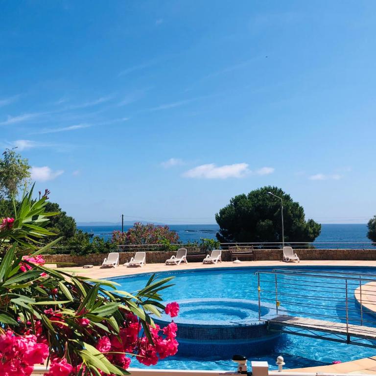 Les Sanguinaires N'15 - T2 Vue Mer, Piscine, Plage - Appartamento con 1 Camera da Letto e Vista Mare - 5