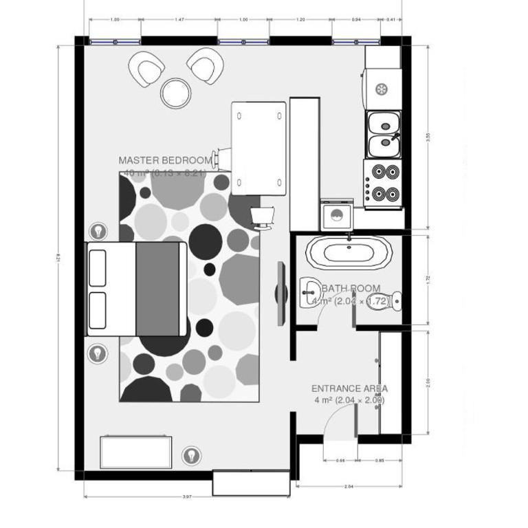 Le Notre Dame - Appartement 1 Chambre - 20