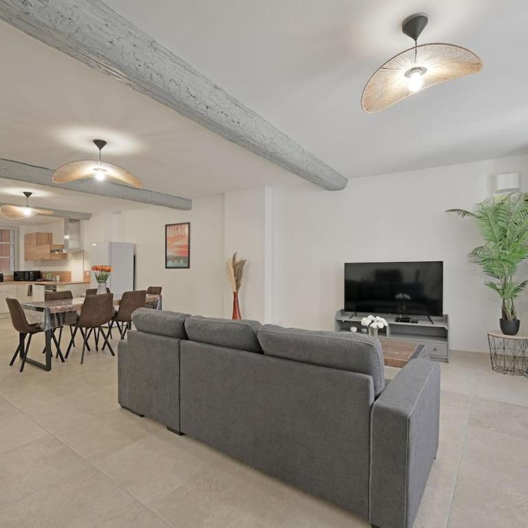 Maison Carry - Clim - Wi-Fi - terrasse - Maison 3 Chambres - 6