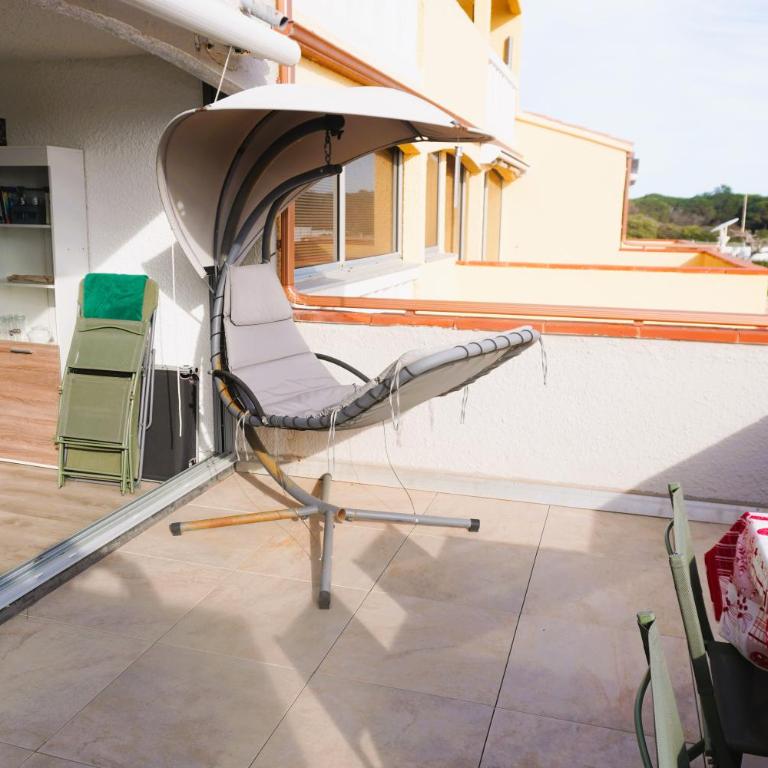 L'Oasis avec clim 4 personnes 6 Piscines Terrasse Belle vue port - Apartment mit 1 Schlafzimmer - 38