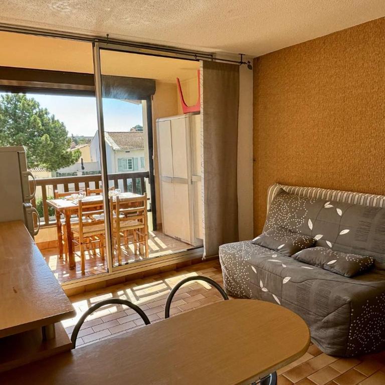 Studio cabine dans résidence avec piscine 4 couchages ARGELES SUR MER AR030-059 - Appartement - 7