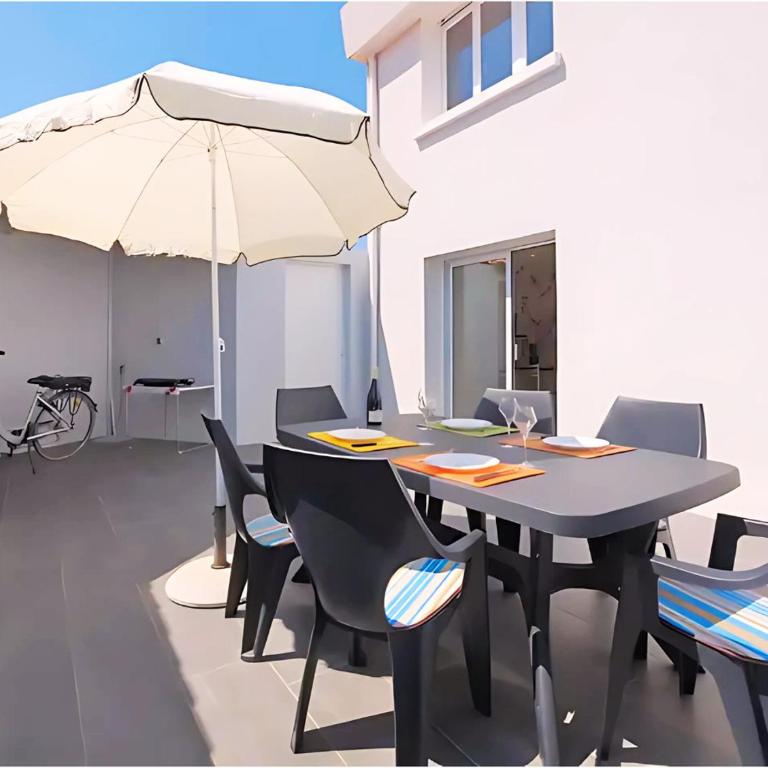Les Roses Marines - Maison 3 Etoiles Terrasse - Idéal Calme - Three-Bedroom Home - 7