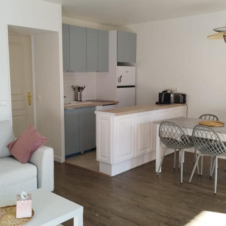 Zen et Mer à Deauville, Piscine, Parking, Wifi - Apartment mit 2 Schlafzimmern und Terrasse - 13