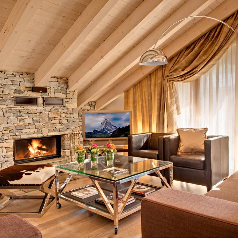 Alex Lodge Private Luxury Apartments - Penthouse-Apartment mit Matterhornblick - 6