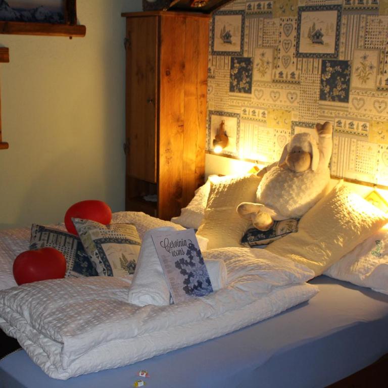 Hotel Meublé Gorret - Camera Superior Matrimoniale/Doppia con Letti Singoli con Vista Montagna - 1