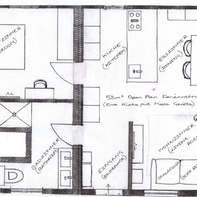 Schafberg Luxury Apartment - Apartment mit 1 Schlafzimmer und Balkon - 64