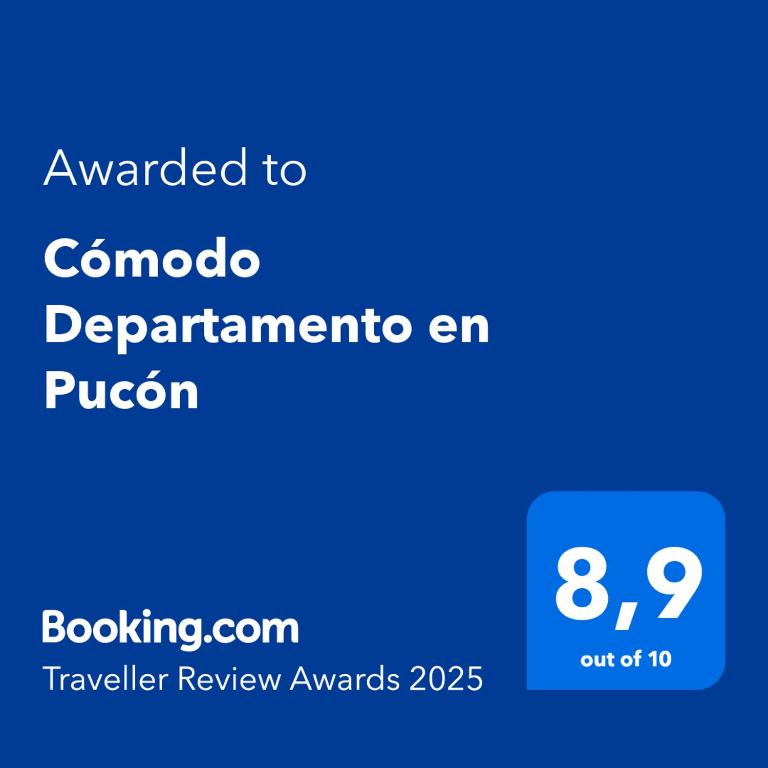 Cómodo Departamento en Pucón - One-Bedroom Apartment with Balcony and Mountain View - 18