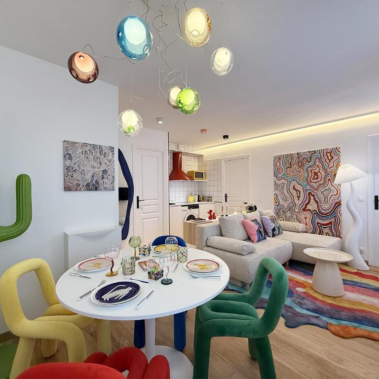 Pop Art & Vibrant Parisian Flat AC Near Opera - Appartement 2 Chambres - 2